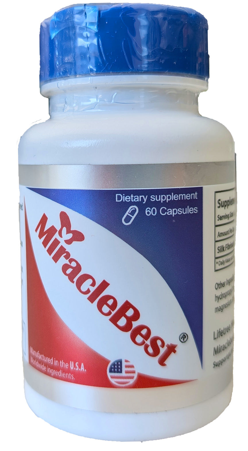 1 Bottle Miraclebest 60 Capsules 一瓶